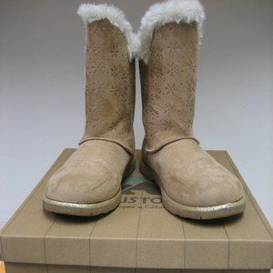 Girls Calistoga Boot 3M Suede Tan